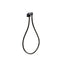 Esperia Square Shower Holder Wall Connector Hose - Brushed Gun Metal