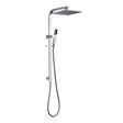 Esperia 250mm Square Shower Station - Chrome