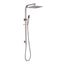 Esperia 250mm Square Shower Station - Brushed Nickel