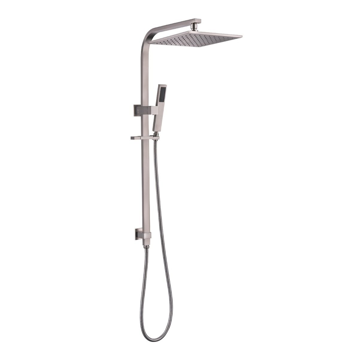 Esperia 250mm Square Shower Station - Brushed Nickel