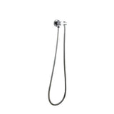 Pentro Round Shower Holder Wall Connector Hose - Chrome