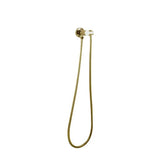 Pentro Round Shower Holder Wall Connector Hose - Brushed Brass