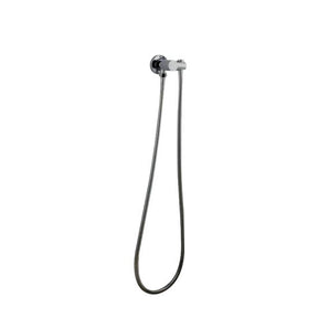 Pentro Round Shower Holder Wall Connector Hose - Brushed Nickel