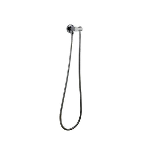 Pentro Round Shower Holder Wall Connector Hose - Brushed Nickel