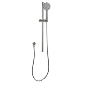 Pentro Round Handheld Shower Rail Set - Brushed Nickel