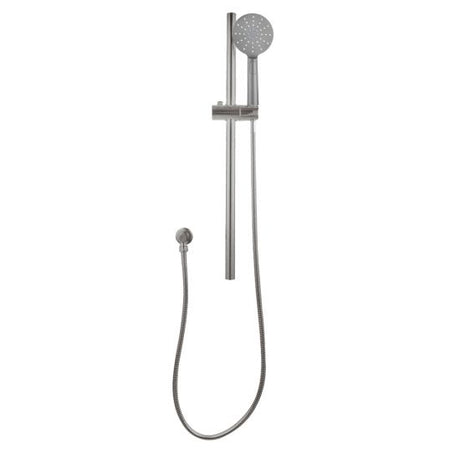 Pentro Round Handheld Shower Rail Set - Brushed Nickel