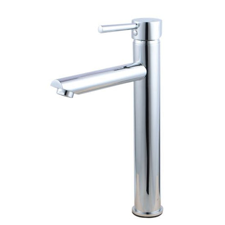 Pentro Round Tall Basin Mixer - Chrome
