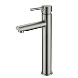 Pentro Round Tall Basin Mixer - Brushed Nickel