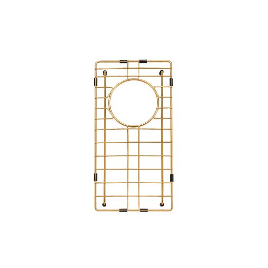 AQU Brushed Brass Kitchen Sink (250x450x215)
