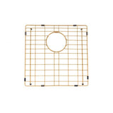 AQU Brushed Brass Kitchen Sink (440x440x205)
