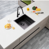AQU Gunmetal Kitchen Sink (440x440x205)