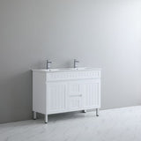 ACACIA SHAKER PVC Floor Vanity 1200mm (Double Bowl)