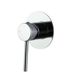 Pentro Round Shower Mixer With 65mm Thin Plate - Chrome