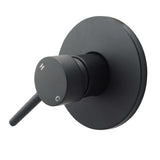 Pentro Round Shower Mixer Tap - Matte Black