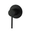 Pentro Round Shower Mixer With 65mm Thin Plate - Matte Black