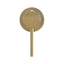 Pentro Round Shower Mixer With 65mm Thin Plate - Brushed Brass