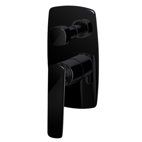 Bellino Wall Mixer Diverter - High Gloss Black