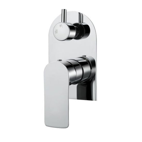 Persano Bath Shower Wall Mixer With Diverter - Chrome