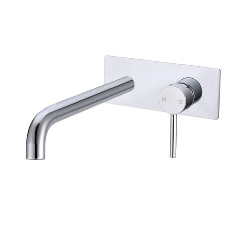 Pentro Wall Mixer With Round Spout - Chrome