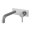 Pentro Wall Mixer With Round Spout - Brushed Nickel