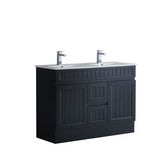 ACACIA SHAKER PVC Floor Vanity 1500 (Single/Double Bowl)