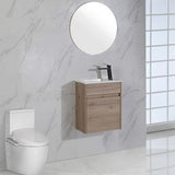 REVIT Mini Wall Hung Vanity Max Oak