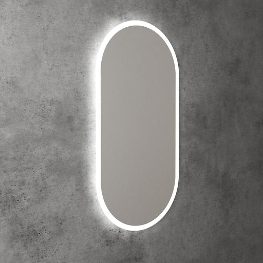 BEAU MONDE Back-Lit LED Framed Mirror Dimmable 900x450mm