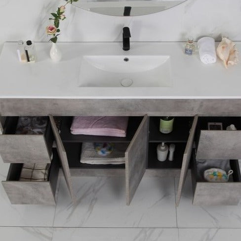 LOLA Freestanding Vanity Grey (All Sizes)